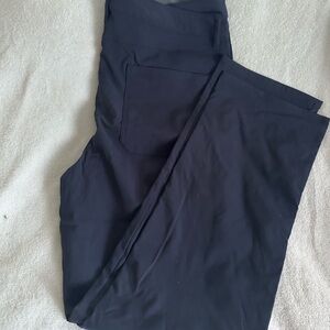 Weatherproof navy tech pants Trousers